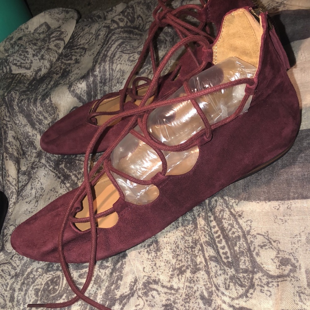 Nine West Draw String Ballet Style Shoes - image 2